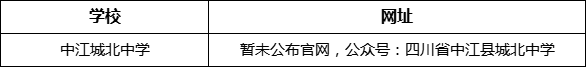 德陽市中江城北中學網(wǎng)址是什么？