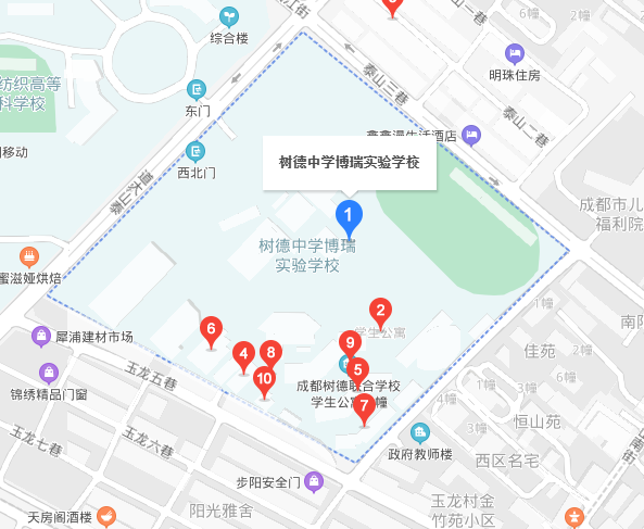 樹(shù)德博瑞實(shí)驗(yàn)學(xué)校地址在哪里？