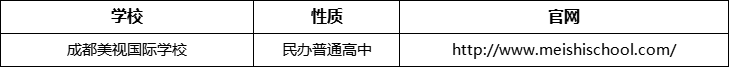 成都市成都美視國際學(xué)校官網(wǎng)、網(wǎng)址、官方網(wǎng)站