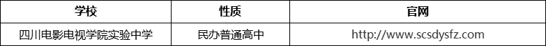 成都市四川電影電視學(xué)院實(shí)驗(yàn)中學(xué)官網(wǎng)、網(wǎng)址、官方網(wǎng)站